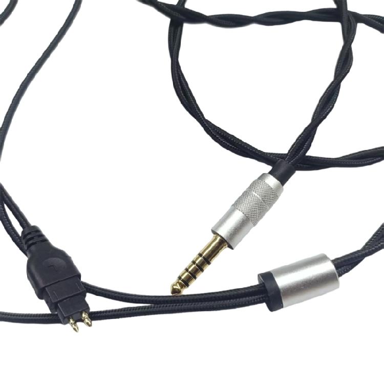 4.4mm Headphone Cable Replacement Cable Wire Connector Transmission Extension Cord for HD580 HD600 HD650 HD660S