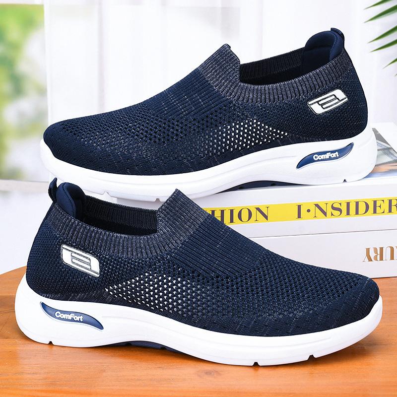Shoes for Men's New Men's Shoes Spring Live Casual Shoes Breathable Mesh Shoes Hollow Mesh Shoes