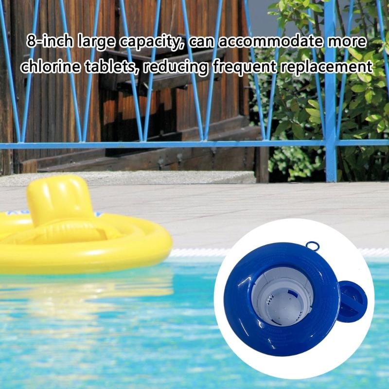 Chlortabletten Automatischer Schwimmender Spender Schwimmbecken Schwimmender Spender Sterilisator Chemischer Schwimmer Einfach zu Bedienen