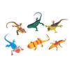 6 Pcs Lizard Figurines Educational Early Learning Realistic Models Reptile Animal Figurine Toys Set