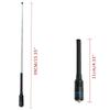 Baofeng NA773 Dual-Segment Telescopic Antenna for UV5R Handheld Radio