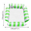 Inflatable Water Hammock Swimming Pool Floating Bed Foldable Summer Lounger Chair for Adult Beach Vacation Party