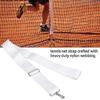 Practical Tennis Net Center Strap Adjustable Length Nylon Webbing Design Great for Outdoor Training Practice Occasion