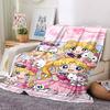 1Pc Moonlit Sailor Princess Blanket For Couch Bed Plush Cozy Fuzzy Blanket Super Soft Warm Blankets For Fall And Winter 0918242
