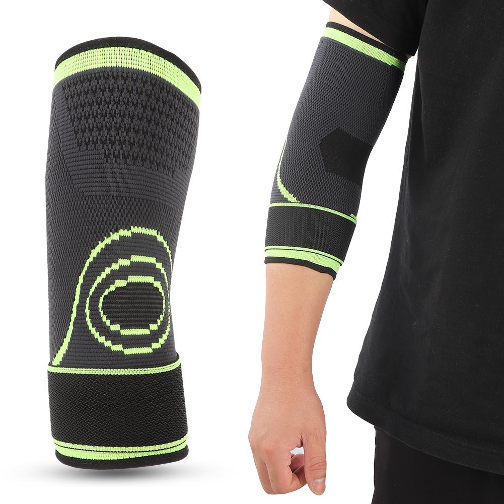 Elastic Elbow Support Elbow Compression Sleeve Brace Sports Fitness Protective GuardXL