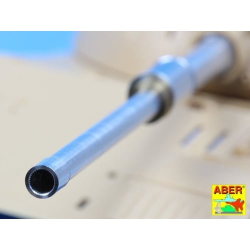 Aber 1/35 Scale Israeli Defense Forces 105mm M-68 Tank Barrel for TIRAN 5 Version B (for Tamiya) Plastic Model Kit Parts 35L144