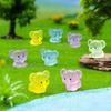 10/20Pcsmini Resin Cute Glowing Elephants Animals Home Decor For Diy Fairy Garden Micro Landscape