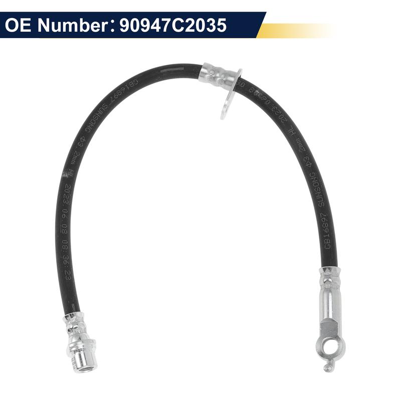 UXCELL Front Right Brake Hose for Toyota Venza 12-25 Brake Hydraulic Hose No.90947C2035