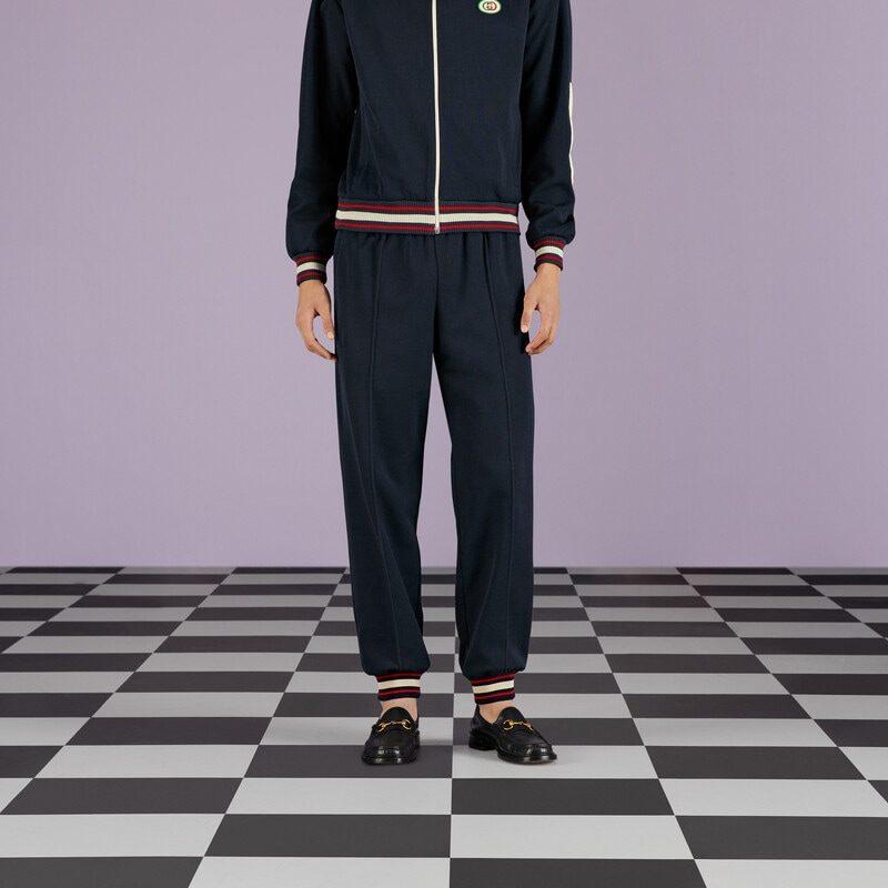 Previous Season Cotton Jersey Track Pants 729500-XJE8S-4735