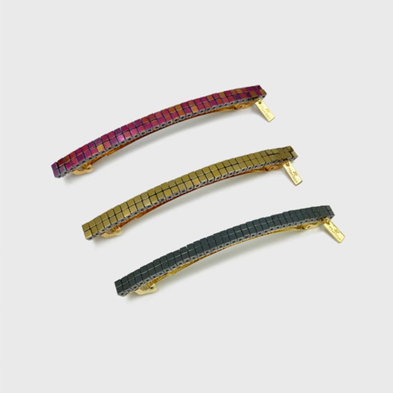 Jean Paul Clarisse Hematite Long Stick Automatic Pin LFAC0400