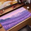 Lavender field Mouse Pad Game Accessories keyboard pad XXL large locking edge 900X400 mm table mat Gaming mousepad
