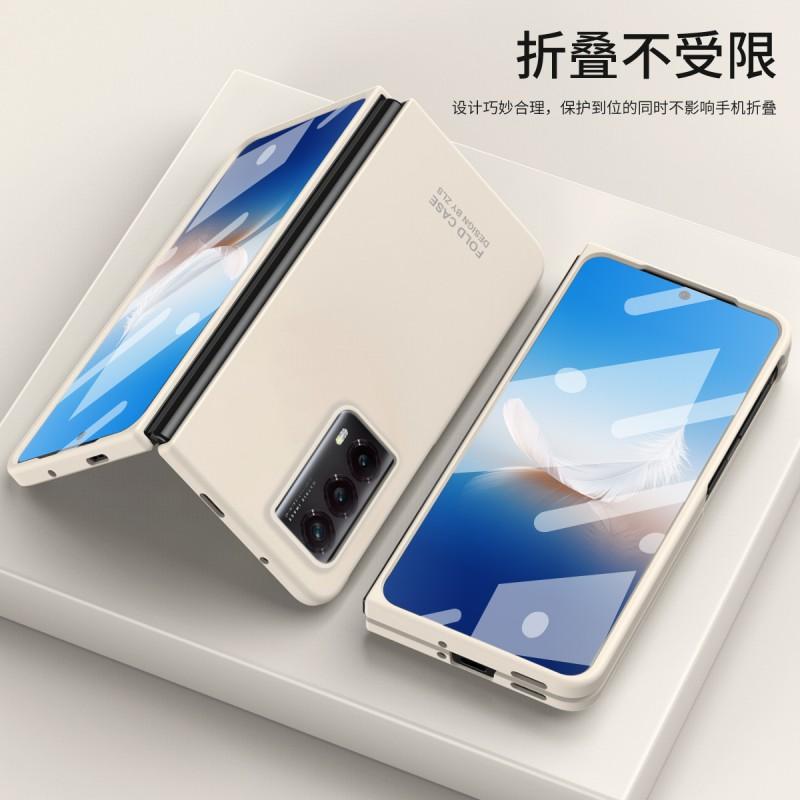 Ultra Slim Full Coverage Protective Case Honor Magic V2 Foldable Phone PC Hard Shell Anti-Slip Anti-Fingerprint Business Style
