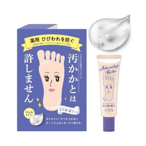 NARIS UP Ashikoji Reiko Medicated Foot Care Gel (30g/Lavender Scent) - Callus and Cracked Care - Highly Moisturizing - Moisturizes Dry Soles and Heels