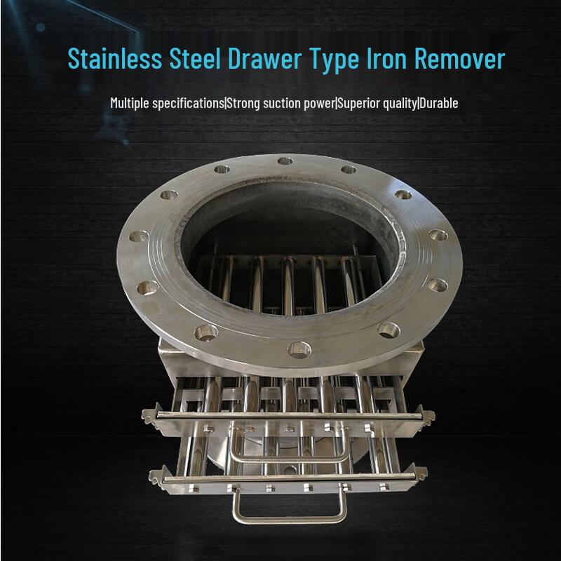 Drawer Pipeline Magnetic Separator