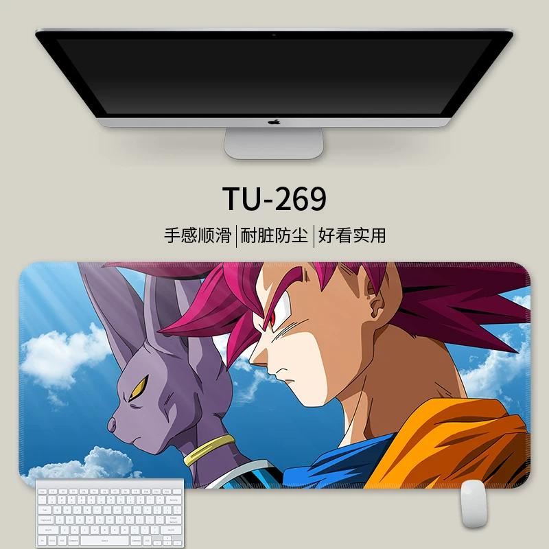 Man Son Goku Mouse Pad Taozed Dragon Ball Animation Cartoon Boys Games Keyboard Pad Boys Games Hot Blood Desk Desktop Pad Computer Table Mat