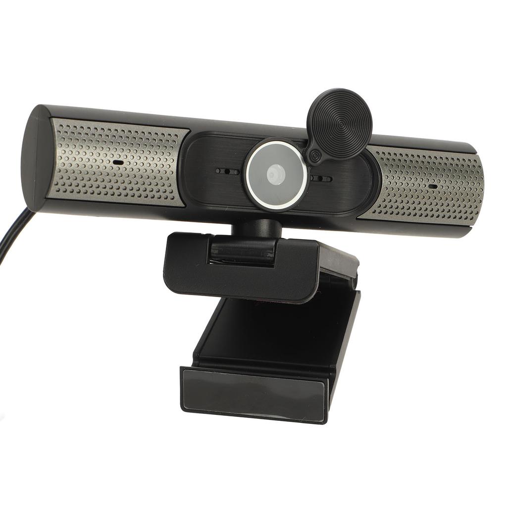 PC Webcam with Microphone 2K 30 Frame Auto Focus FHD USB Computer Web Camera with Lens Cover for