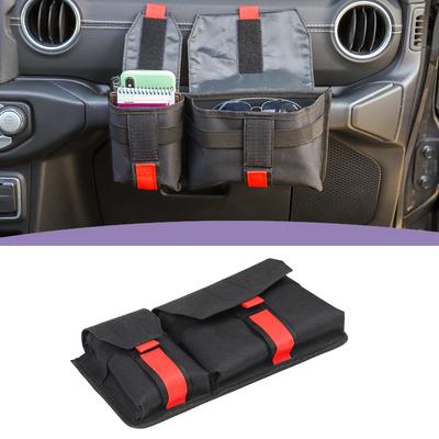 Maniglia Copilota Auto Borsa Portaoggetti Multifunzionale Organizzatore Tasca Stivaggio Riordino Accessori Auto