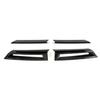 Carbon Fiber 4PCS Front Fog Lamp Light Cover Trim For Honda CR-V CRV 2020-2022