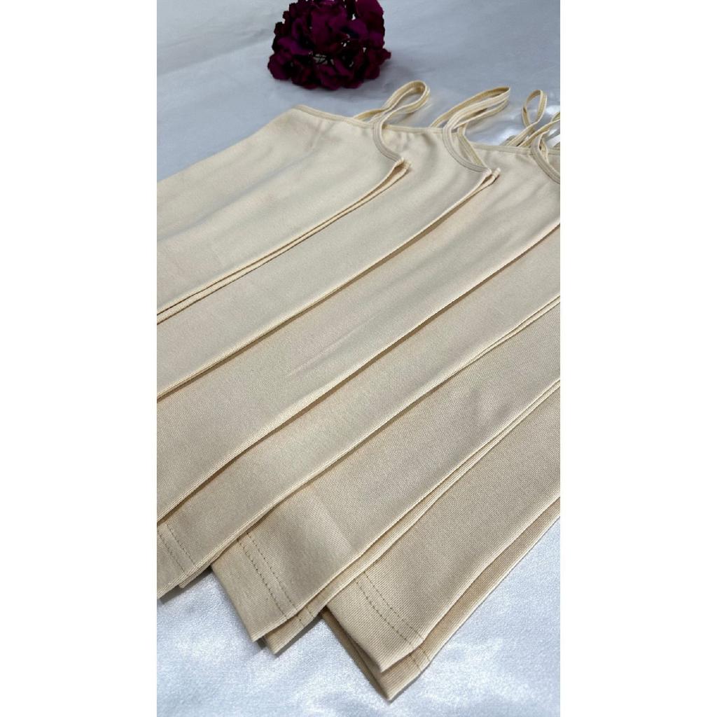 Women's Lycra 4-piece Rope Strap Basic Black White Skin Gray Economical Women's Athlete