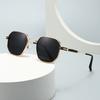 New European And American Style Men'S Aviator Glasses Retro Metal Square Frame Sunglasses  Ready Stock 1435