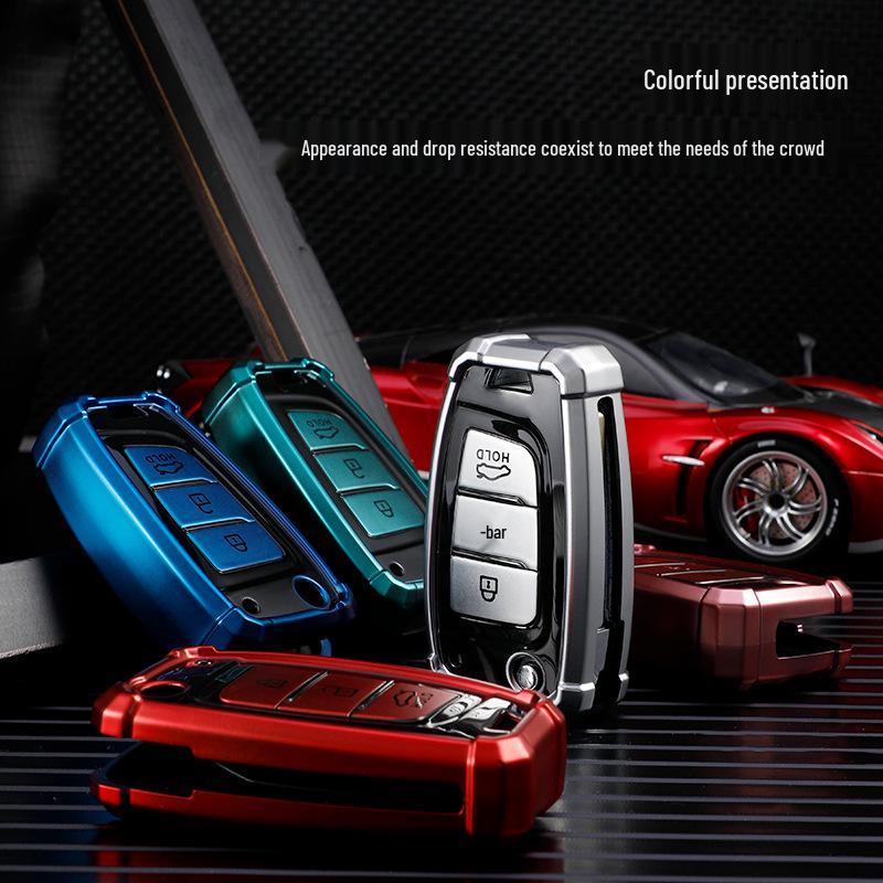 Hyundai Verna 2020 & Elantra Schlüssel-Schutzhülle - Fallschutzhülle mit Schnalle