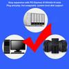 PCIE SATA Card Easy To Expand PCIE To SATA Expansion Card Support Hot Swappable 8 Port LED Indicator Light for PC for Windows