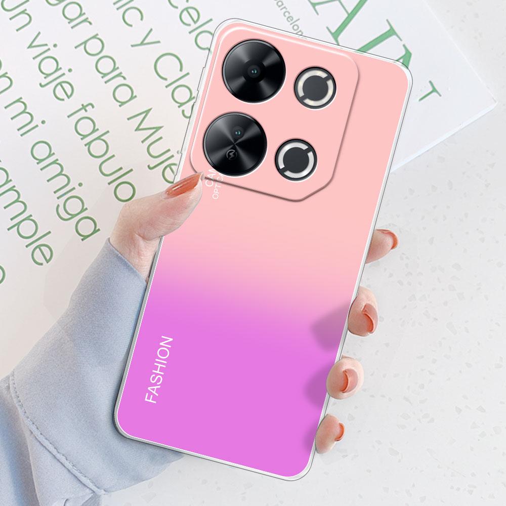 For Itel P65 Case Back Cover For Itel P65 P671L 2024 Shockproof Clear Soft Silicone Phone Case for ITEL P65 P 65 ITELP65 Coque