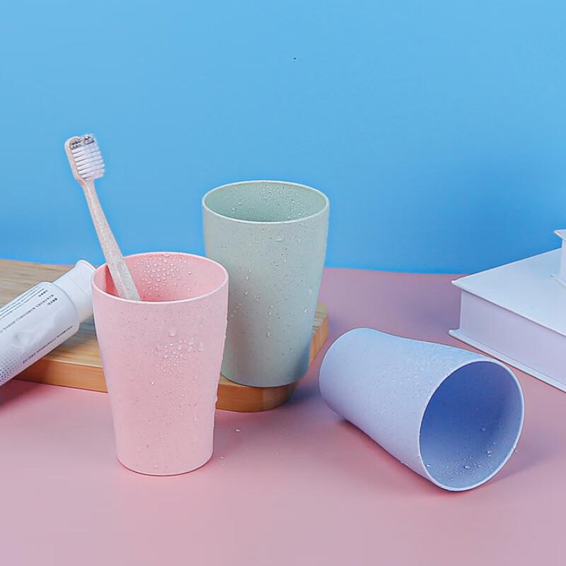 Xinkai Wheat Straw Toothbrush Mouthwash Cup