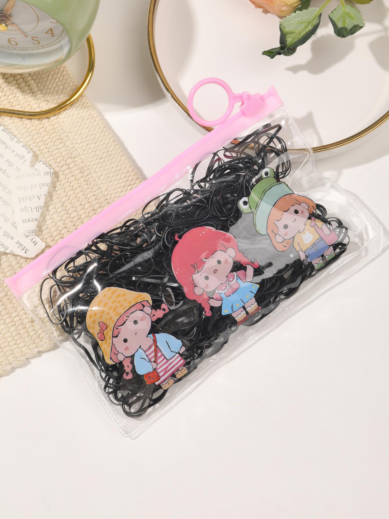 

1 Упаковка Девочки Разноцветные Одноразовые Резинки для Волос Повязка на Голову Детские Резинки для Хвоста Детские Аксессуары для Волос