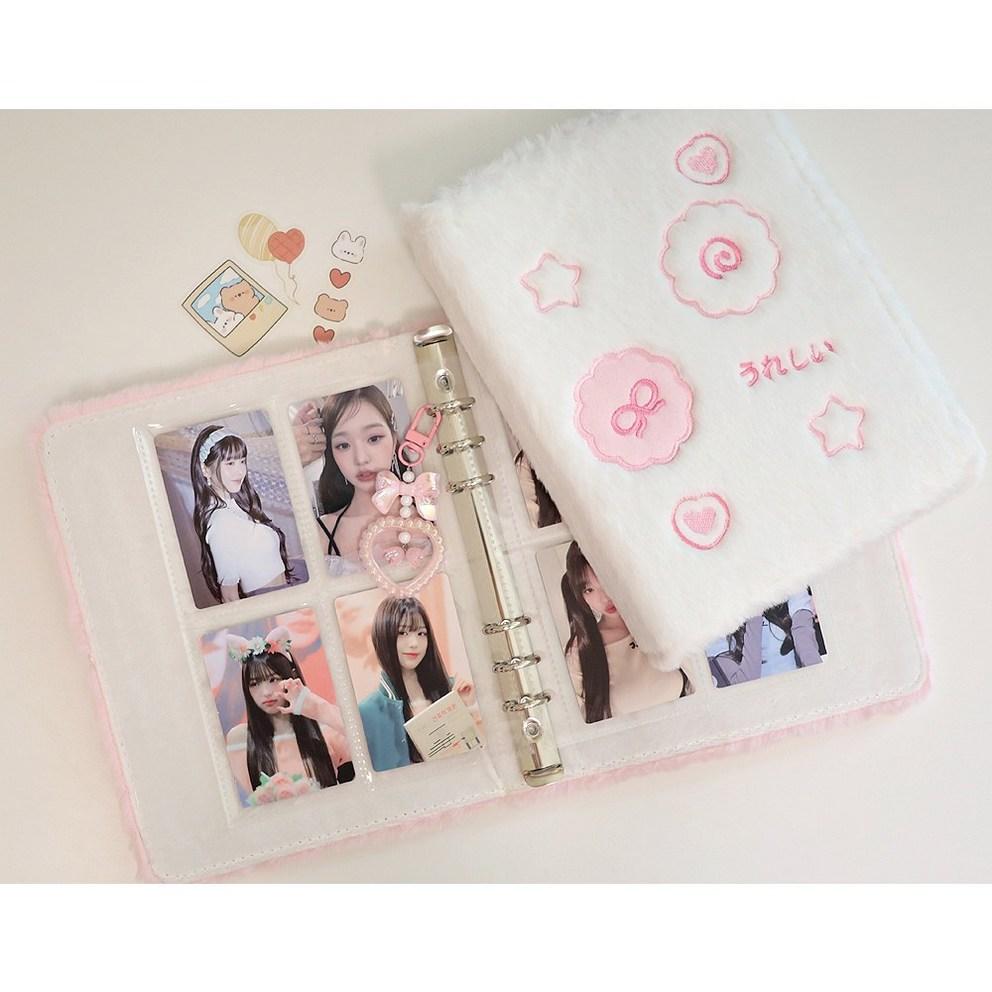 Bom Bom A5 6-hole Photo Binder Album Diary Photo Card