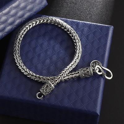Retro Punk Keel Chain Metal Bracelet for Men Women Fashion Personality Cool Motorcycle Rock Rider Jewelry Gift