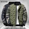 Mens Winter Jackets and Coats Outerwear Clothing Camouflage Bomber Jacket Men's Windbreaker Thick Warm Male Parkas Military