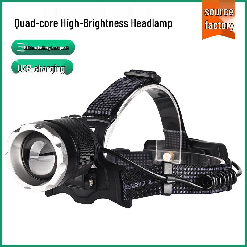 OEING Rechargeable Long-Range Zoom Headlamp