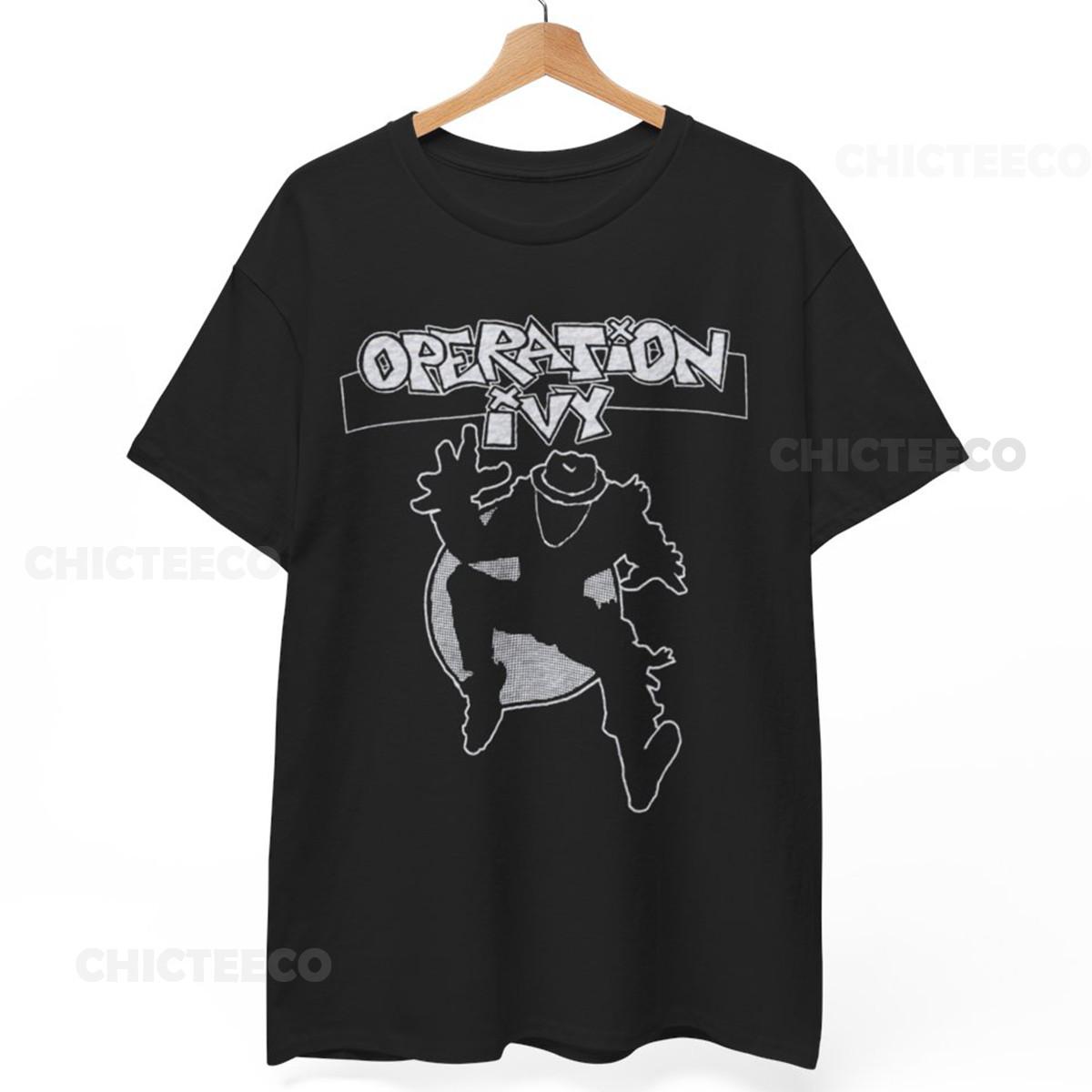 26 Operation Ivy Панк-рок Ска-группа Классический Музыкальный Тур Унисекс Футболка XL 2180₽