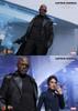 Hot Toys Movie Masterpiece Captain America The Winter Soldier Nick Fury Scale Plastic Painted Action Figure 1/6