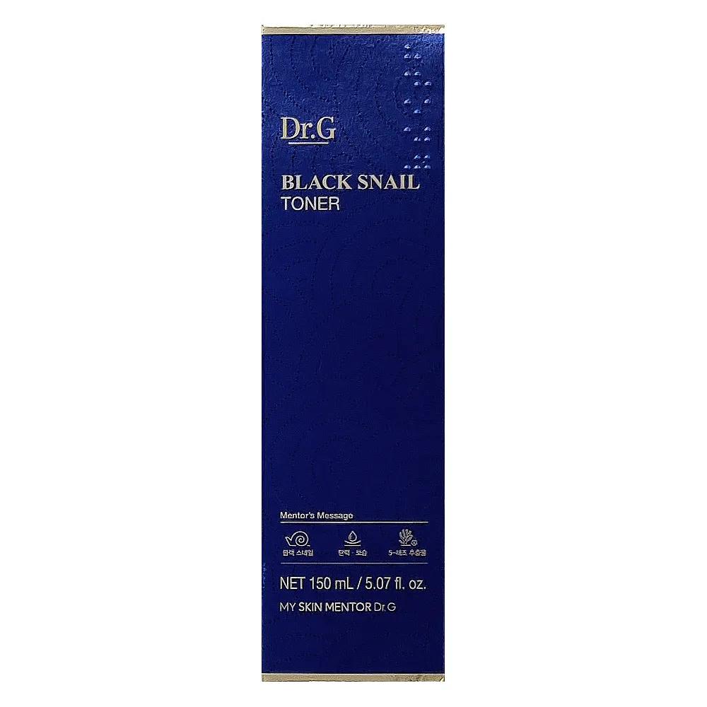 Dr.G Black Snail Toner 150ml, a firming toner that provides deep hydration.