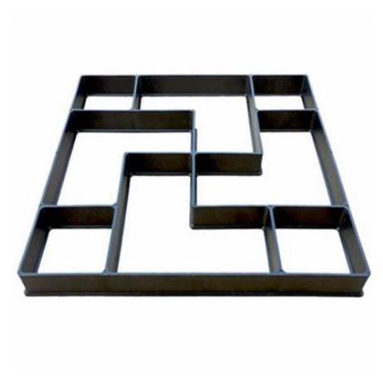 Pave Hage Gjenbrukbar DIY Steinvei Betong Sement Murstein Belegning Fortausform