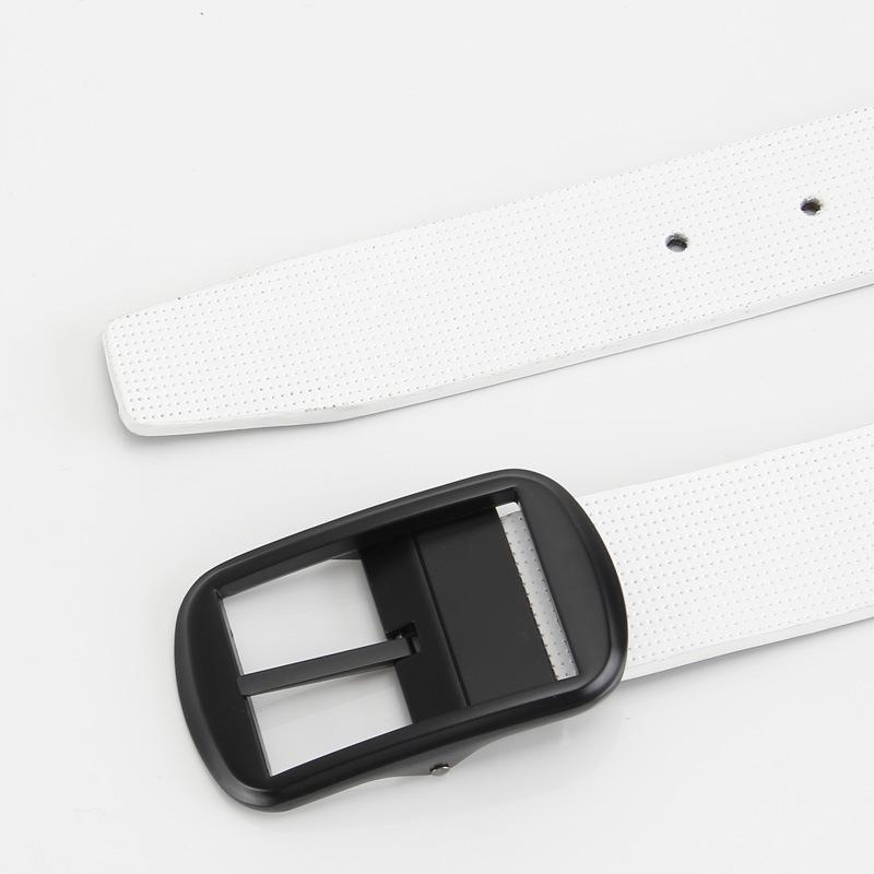 

Ремень с игольной пряжкой, ремень с пряжкой-штифтом, мужской ремень из натуральной кожи, двухслойный кожаный модный повседневный ремень 110-130CM