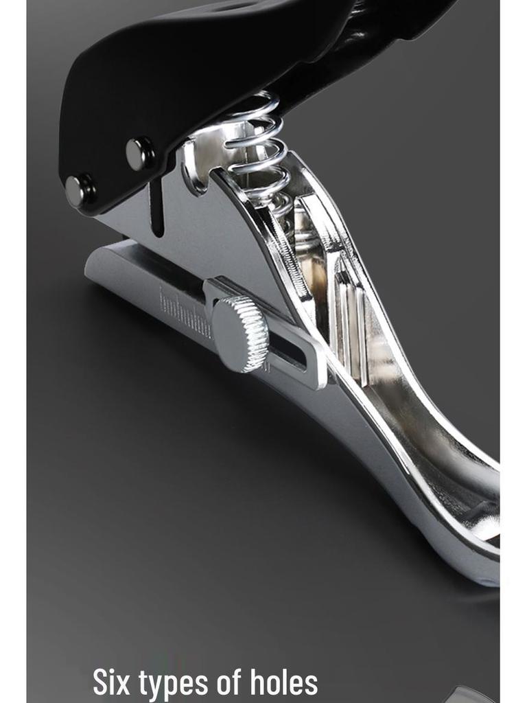 Heavy Duty PVC Manual Round Hole Puncher for Thick Paper and Binders