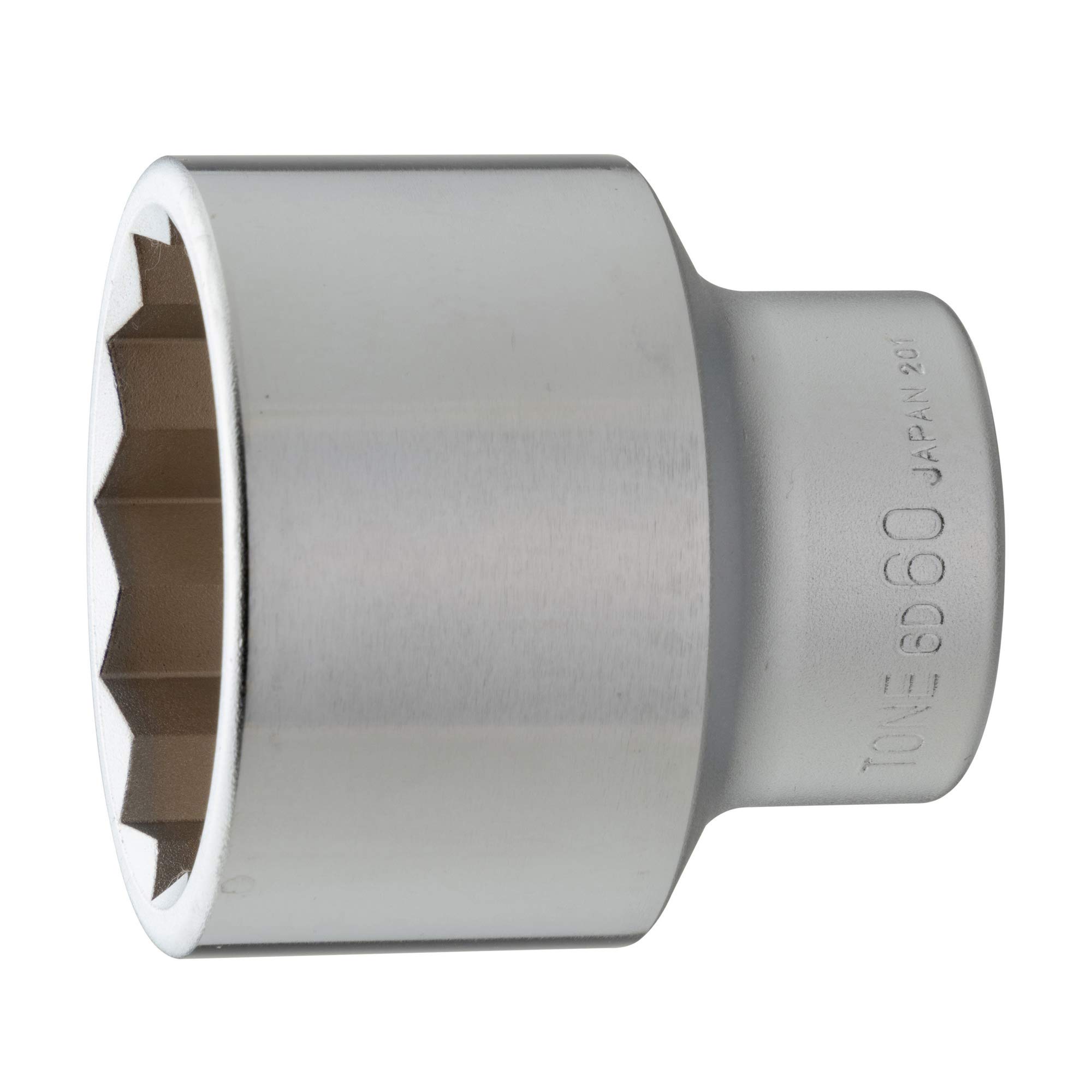 

TONE 60mm Width 6D-60 12-Point Socket, 19.0mm (3/4 ) Drive,