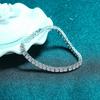 100% S925 Silver 2-6mm Real Moissanite Tennis Bracelet for Women Wedding Jewelry Christmas Exquisite Gift