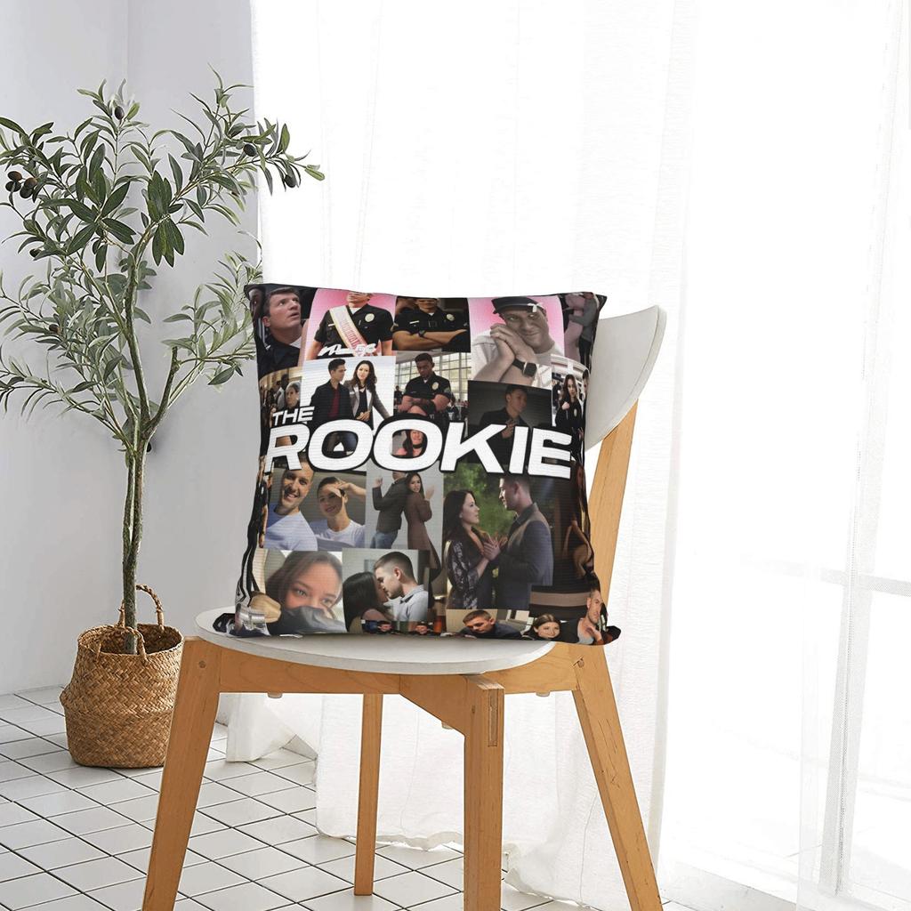 Federe Cuscino Serie TV The Rookie Federa Cuscino alla Moda per Divano Divanetto Camera da Letto Copricuscino Stampato