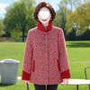 Mom's Cozy Winter Plus Velvet Wool Coat: Stylish Warm Cardigan for Middle-Aged & Elderly Women