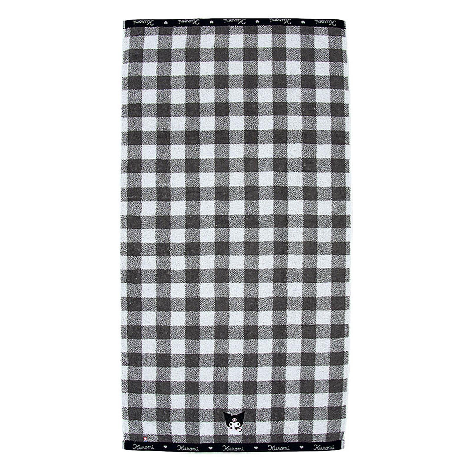 

Sanrio Imabari Банное полотенце Kuromi Хлопок Сделано в Японии Подарок 449628 100%