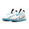 Nike Zoom Mercurial Vapor 15 Academy IC GS Blast Pack Kids Sneakers White Pink-Blast Baltic-Blue DJ5619-146