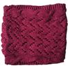 Women's Warm Wool Knitted Scarf - Solid Color Shawl for Autumn/Winter