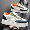 Men's Shoes Spring New Breathable White Shoes Sports Casual Shoes Men's Trendy Brand Niche Non-slip Wear-resistant Shoes