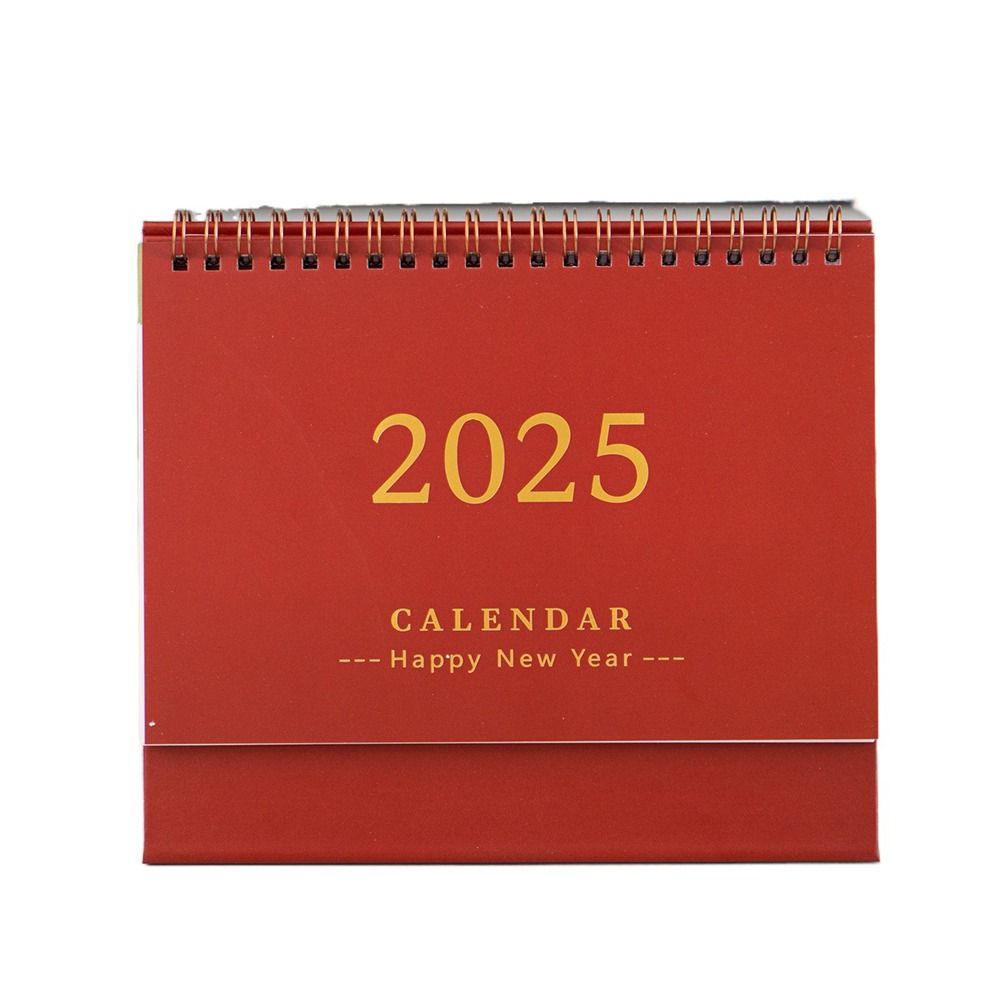 Creative Desktop Calendar 2025 Standing Flip Calendar Simple 2024-2025 Calendar  Gifts
