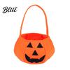 Reusable Pumpkin Candy Holders Halloween Felt Bag Ghost Skull Cat Owl Tote for Lightweight Trick or Treat Pails Kids Non Woven Handbag Party Favor