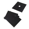 4Pcs Stove Burner Cover PTFE Coating Non Stick Gas Range Stove Top Protector Pad for Kitchen